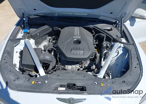 2022 Genesis G70 2.0T Rwd z USA, uszkodzony, nr VIN KMTG34TA9NU090218